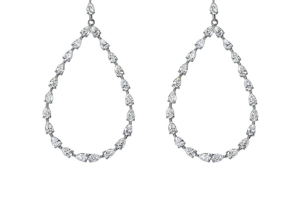 Bespoke earrings - Wedding Day