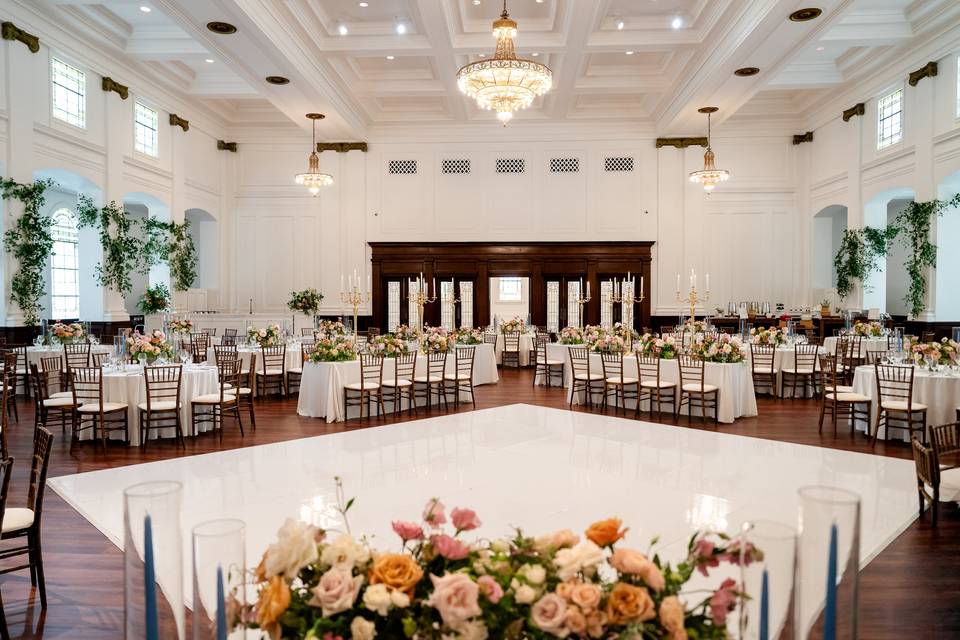High candelabras