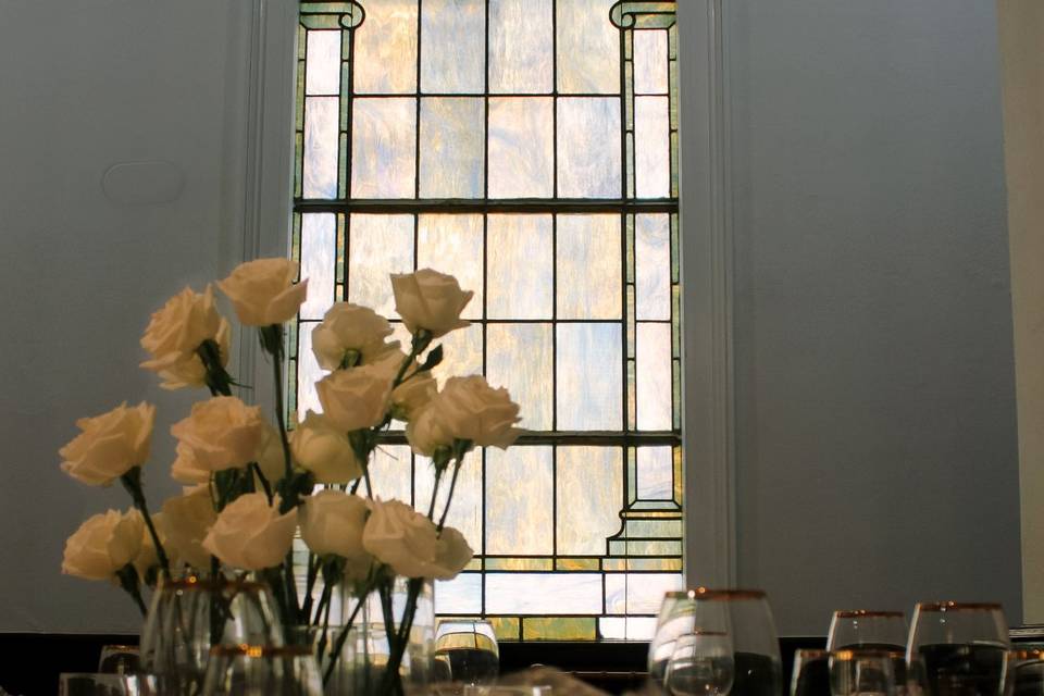 Table - Stained Glass window