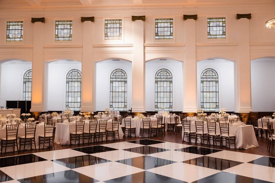 Black and White Dance Floor