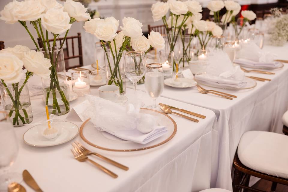 Reception table