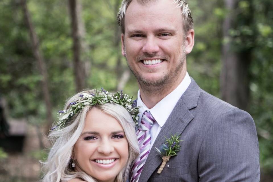 Floral hair decorations