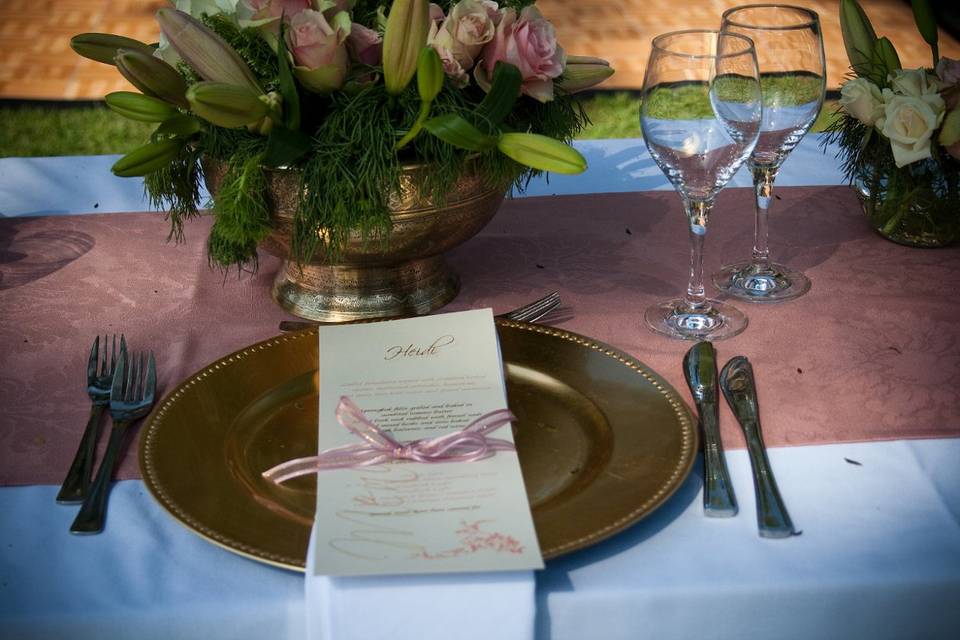 Individual place setting