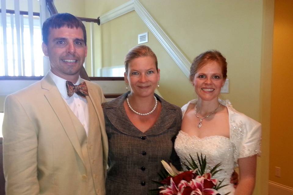 North Carolina Wedding Officiants Reverend Angela Kelley