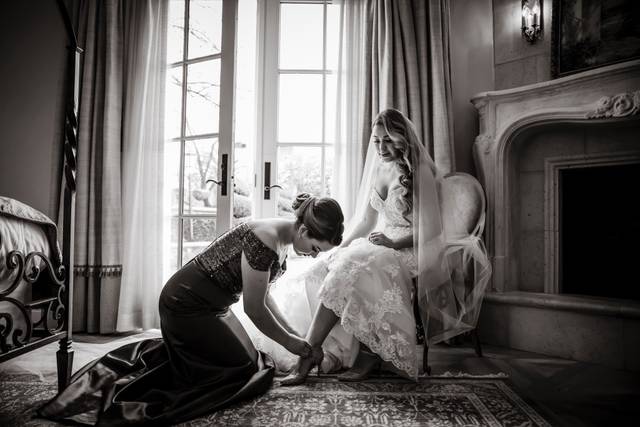 Bride Getting ready