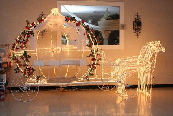 Lighted Cinderella Carriage