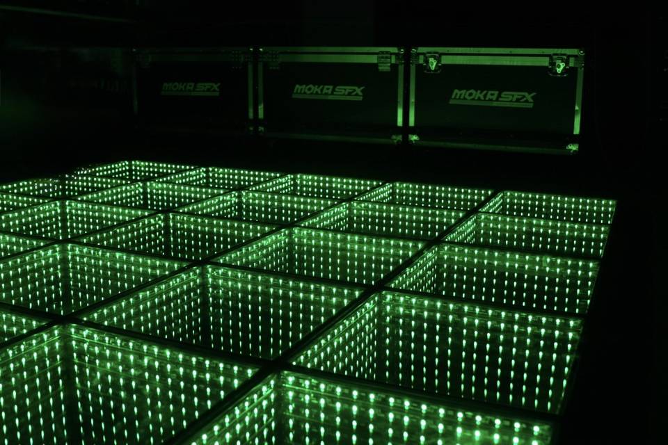 LED Dancefloor RBGW