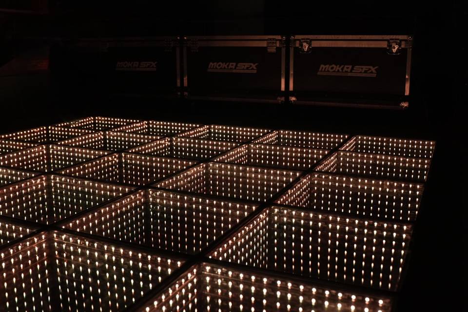LED Dancefloor RBGW