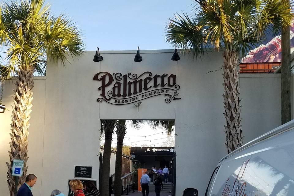 Palmetto Brewery Entrance