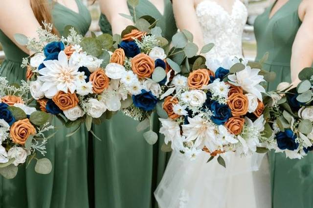 Visions of Silk Wedding Floral