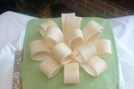 Mark and Sarah Segal's Wedding CakeLemon Cake w/Raspberry Preserve Filling and White buttercream Icing