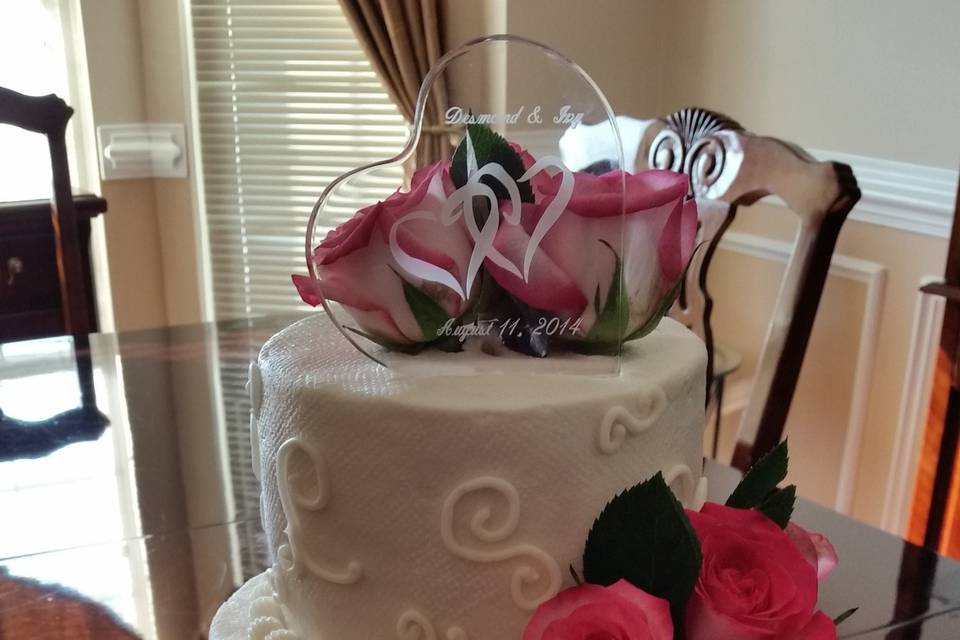 Ivy's Wedding Cake - Manassas, VA