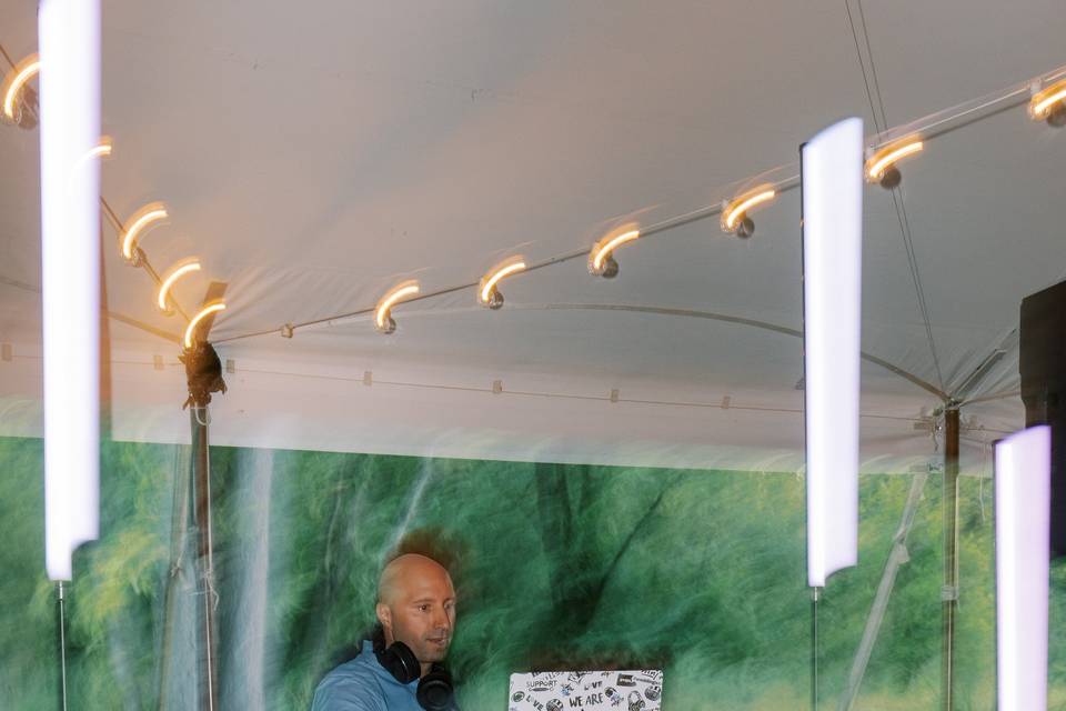 DJ booth, The Cypress House