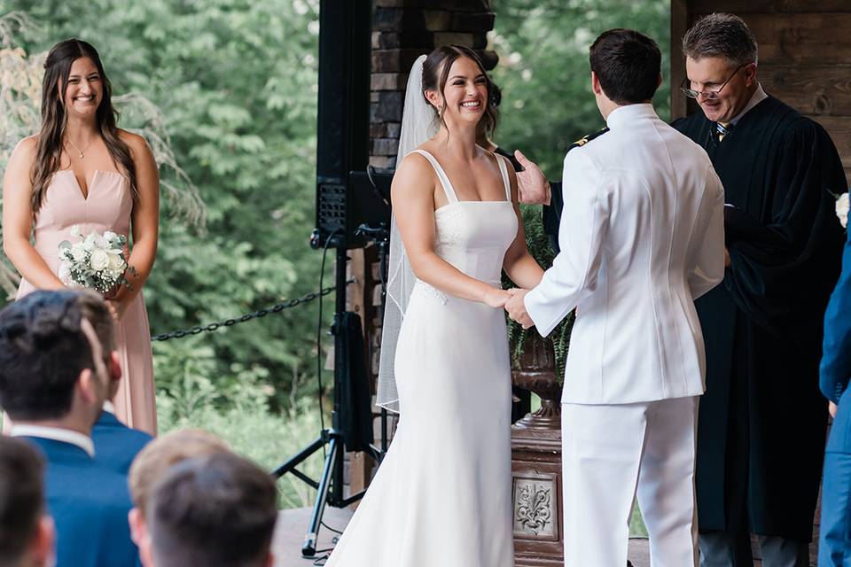 Ceremony sound setup