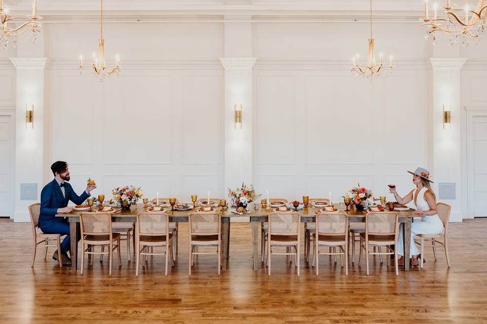 Family-style tables