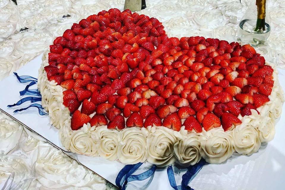 Heart shaped cake