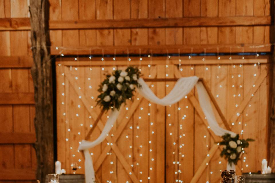 Barn wedding