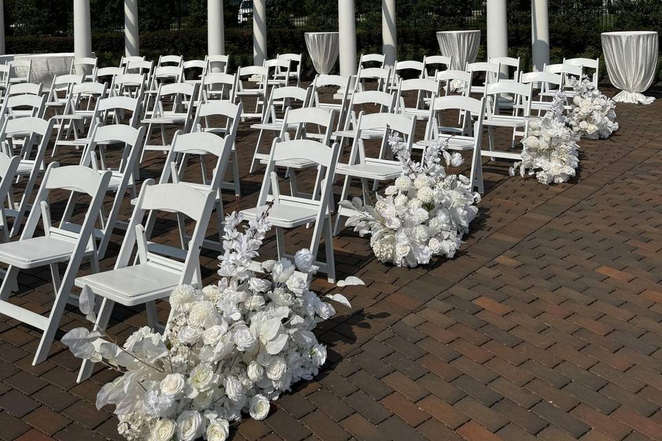 Ceremony setup