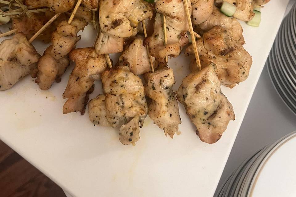 Chicken skewer