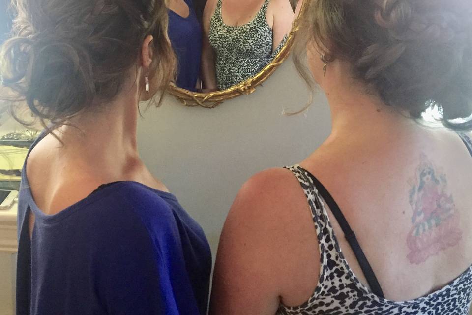 Braided updos