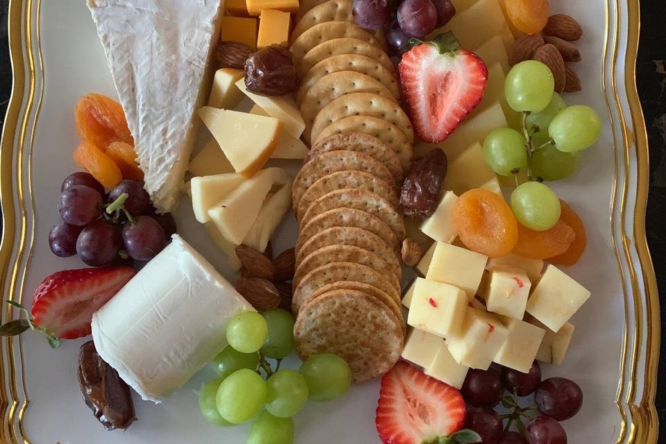 Cheese Platter for Brides Room