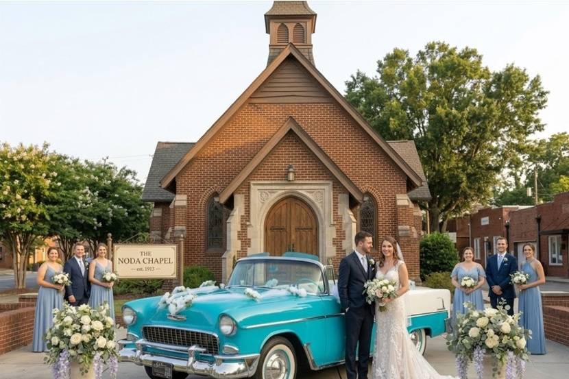 Chapel Bells & Vintage Wheels