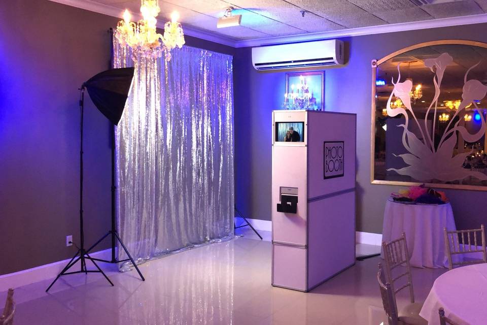 Photo booth set-up