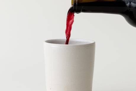Ceramic kiddush cup