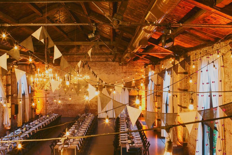Industrial wedding venue