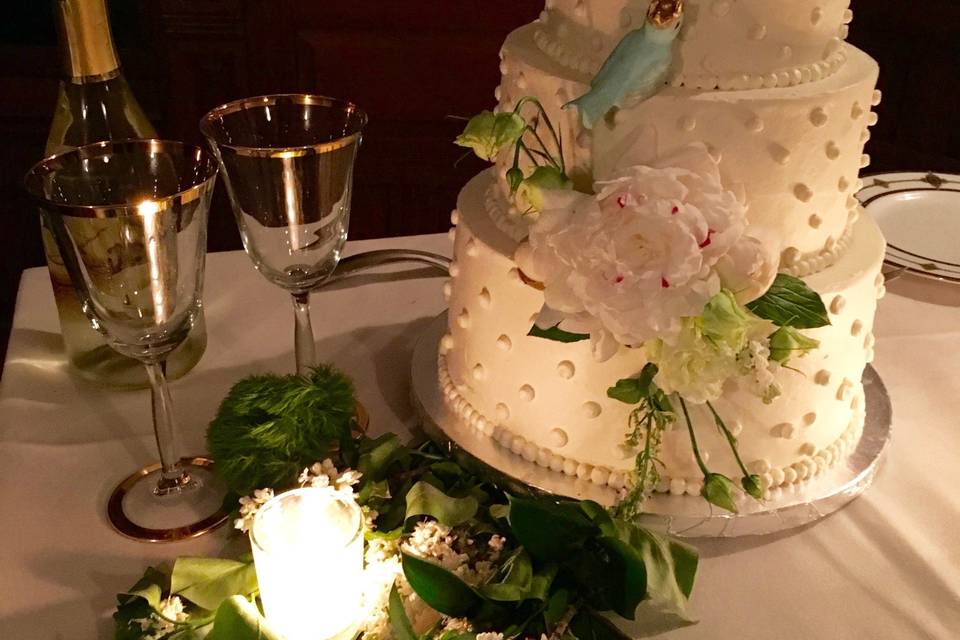 A lovely cake table