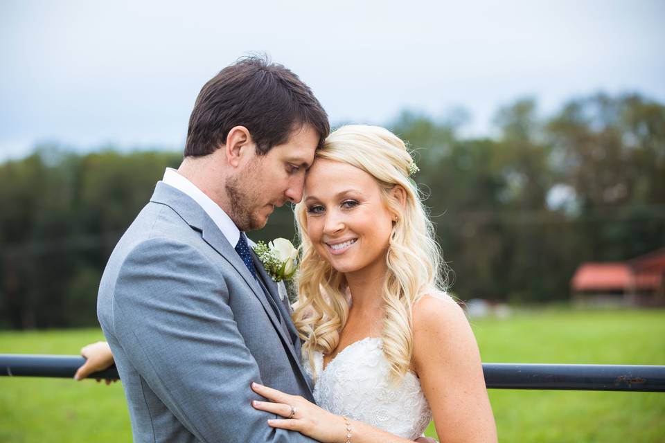 Groom and bride