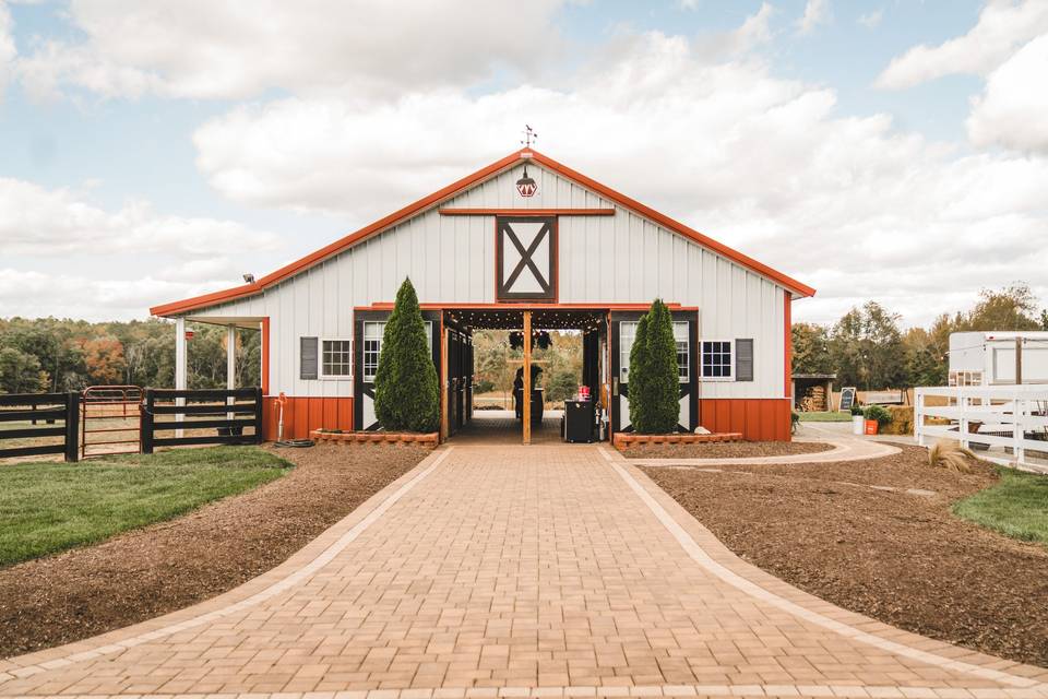 Our Cocktail Barn is adorable!
