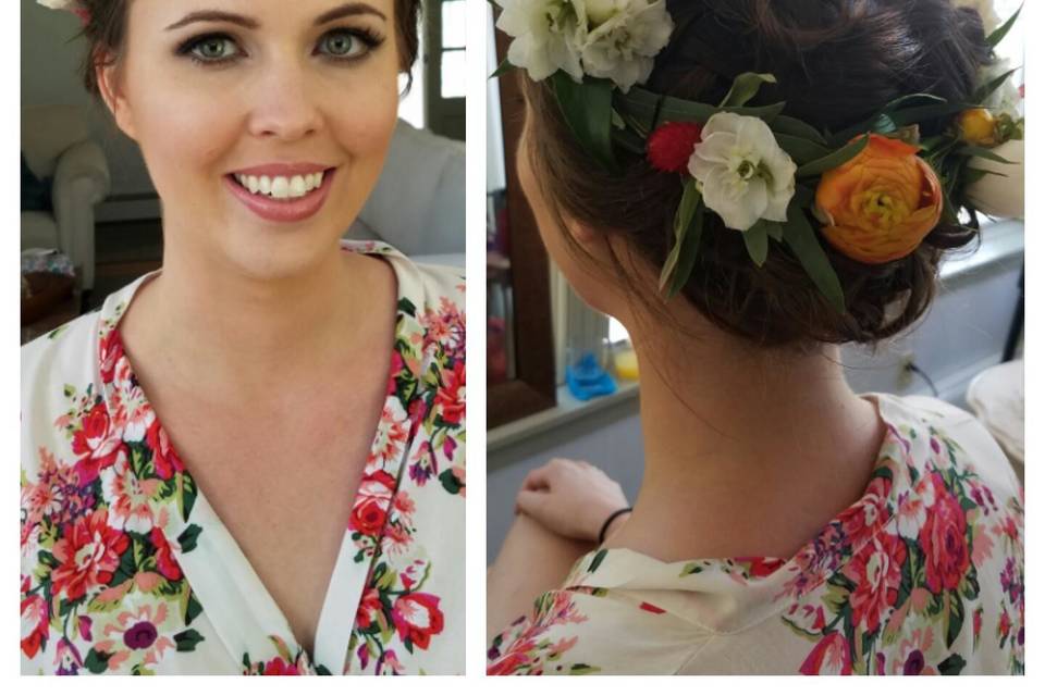 Caitlin Clark Hair and Makeup