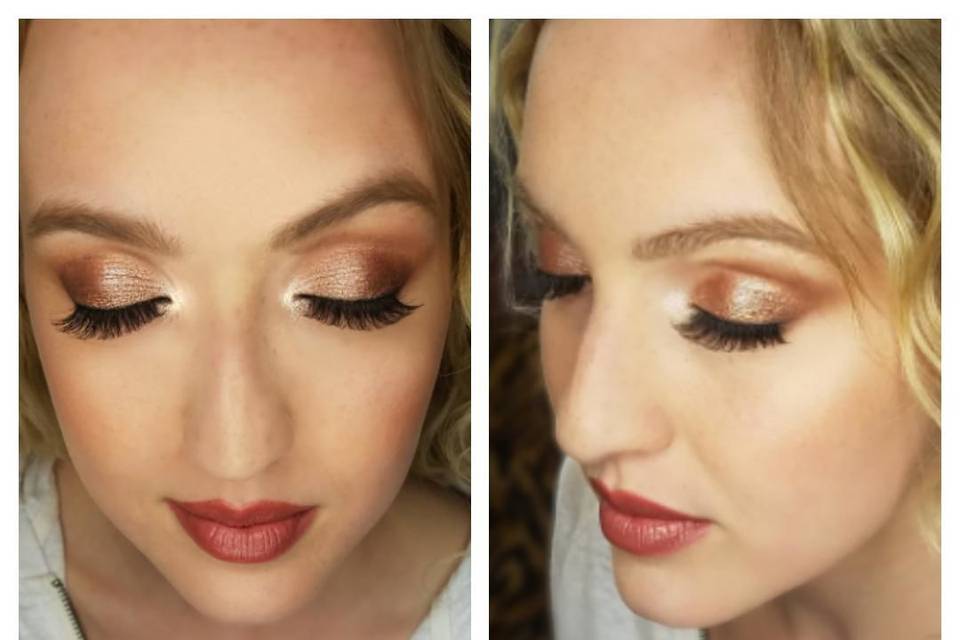 Caitlin Clark Hair and Makeup