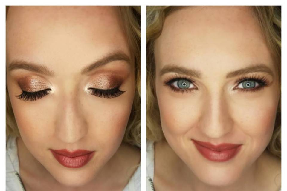 Caitlin Clark Hair and Makeup