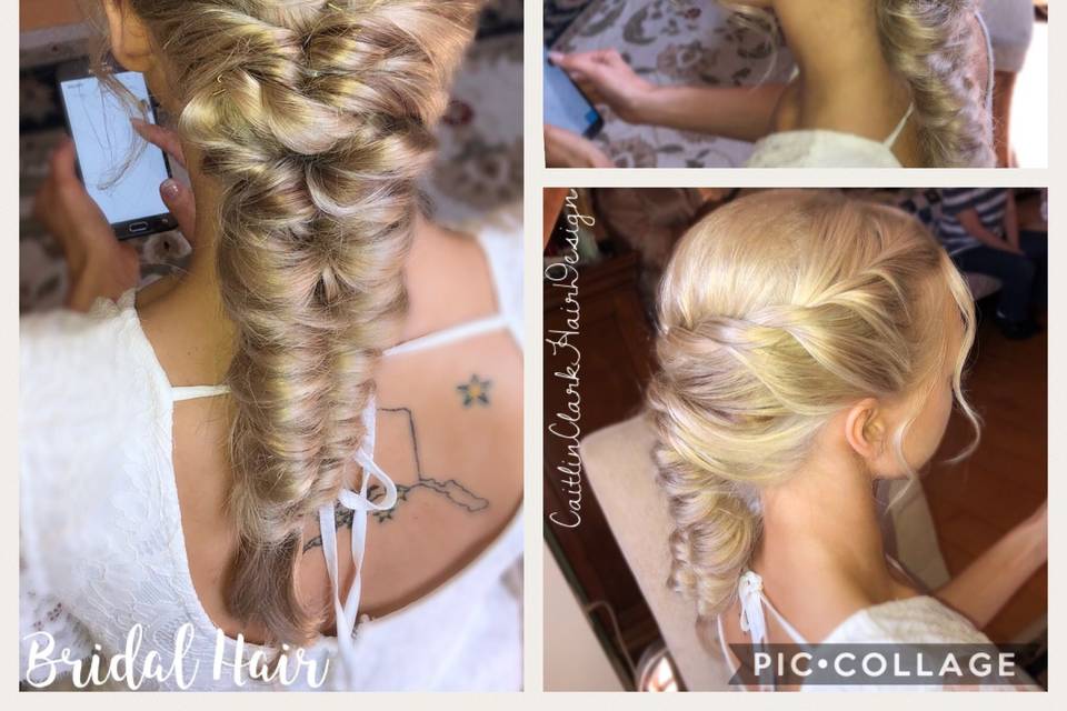 Caitlin Clark Hair and Makeup