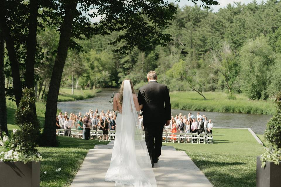 La pointe wedding somerset wi
