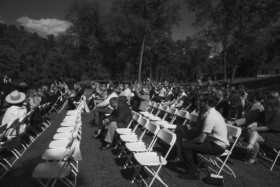 La pointe wedding somerset wi
