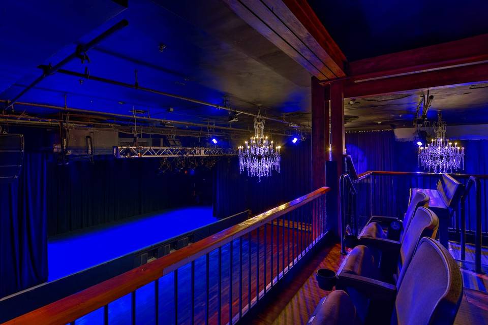 Balcony seating