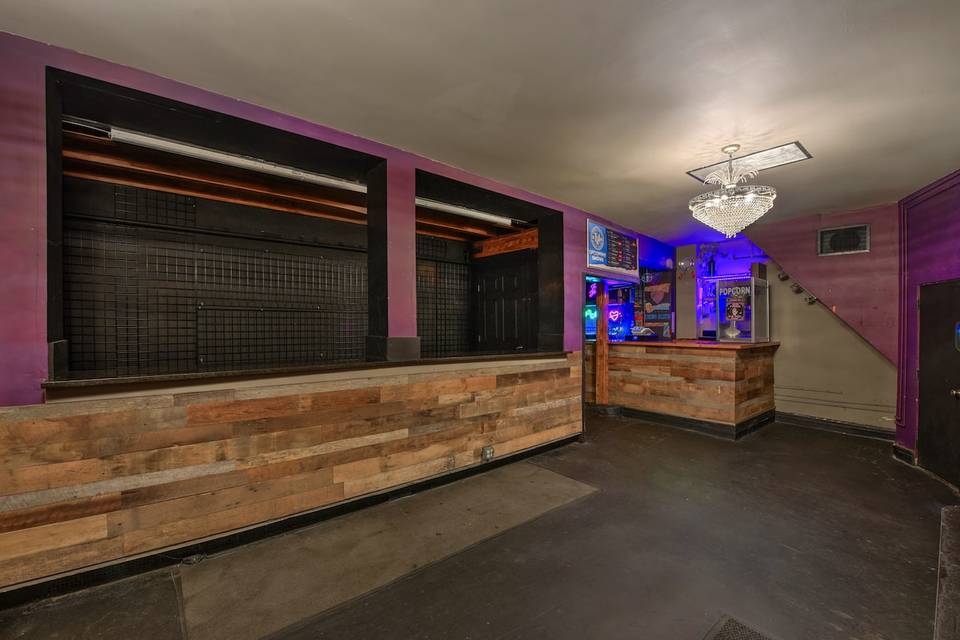 Lobby Merch Booth