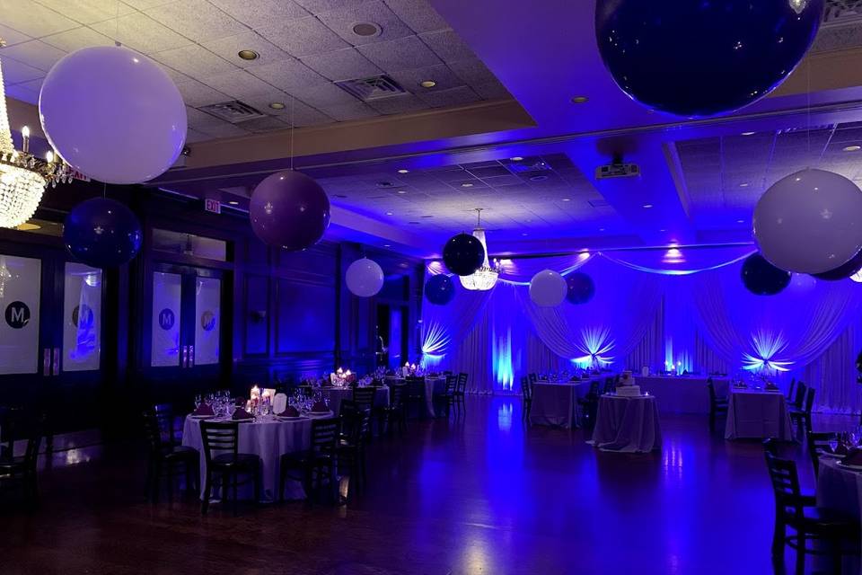 Ballroom with Backdrop