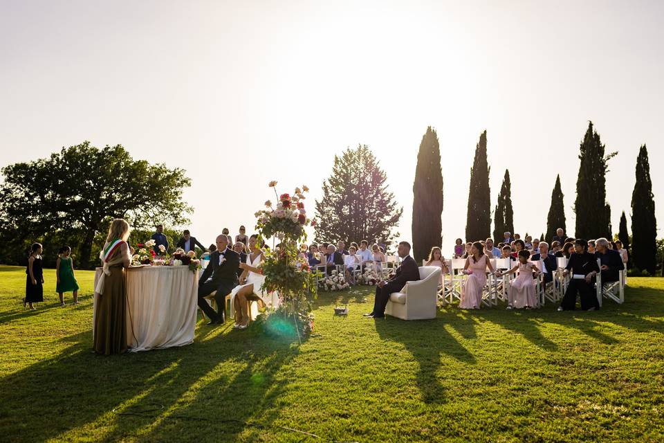 Wedding in tuscany