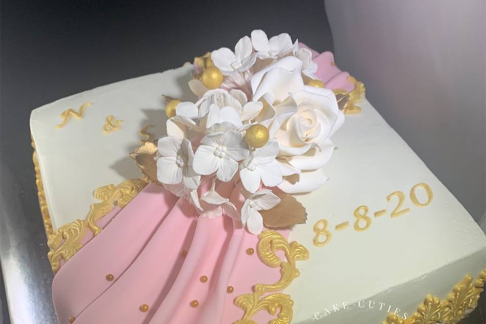 Unique Shower Cake