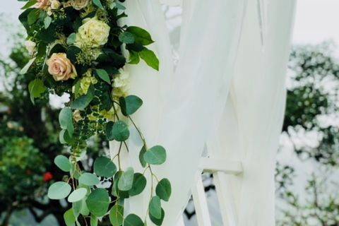 The wedding arch