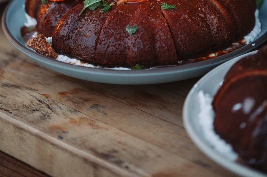 Einkorn Sunflower Cake