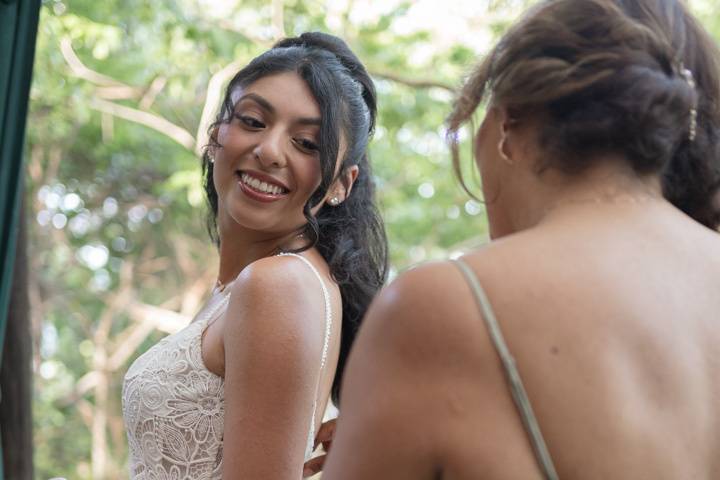 Family destination wedding