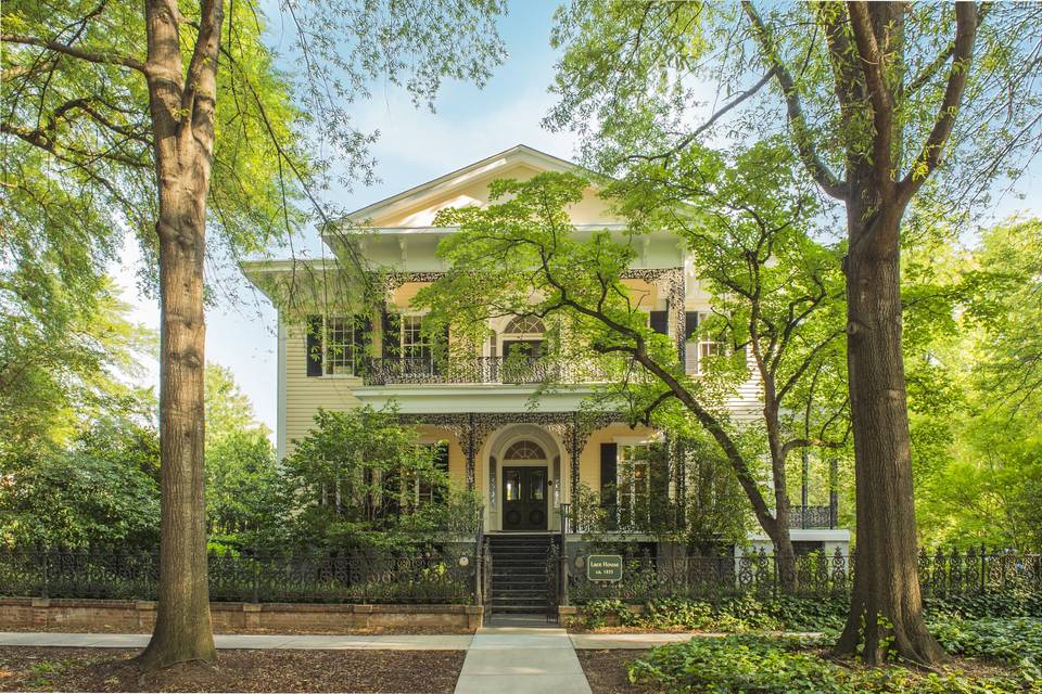 Front View of the Lace House