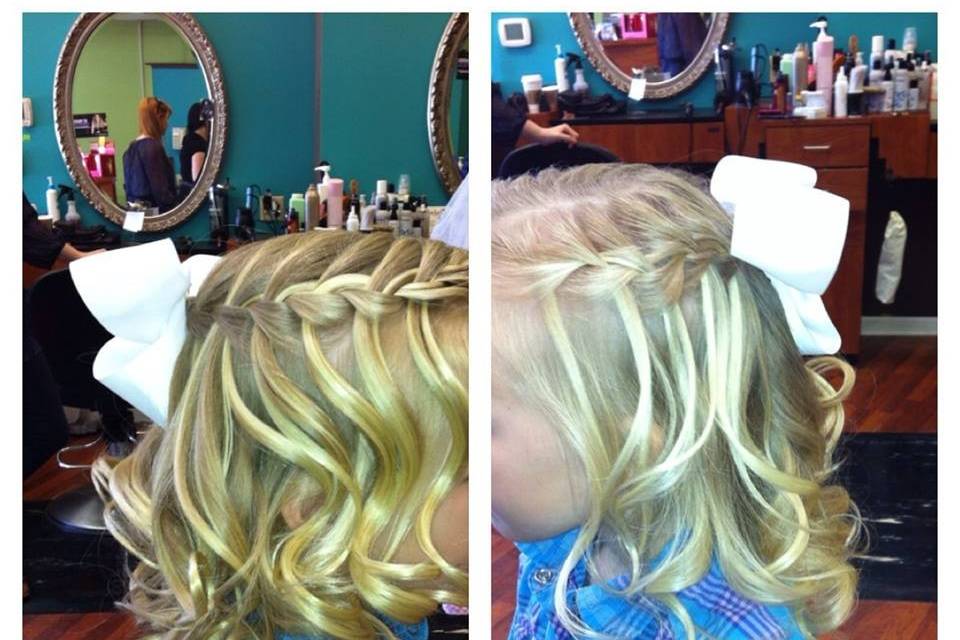 Waterfall braid