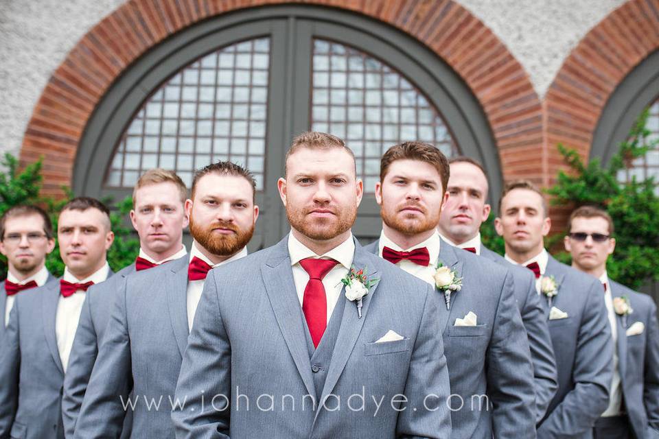 Groomsmen in Asheville, North Carolina