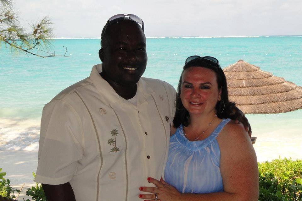 Melinda and Neil at Beaches Turks and Caicos